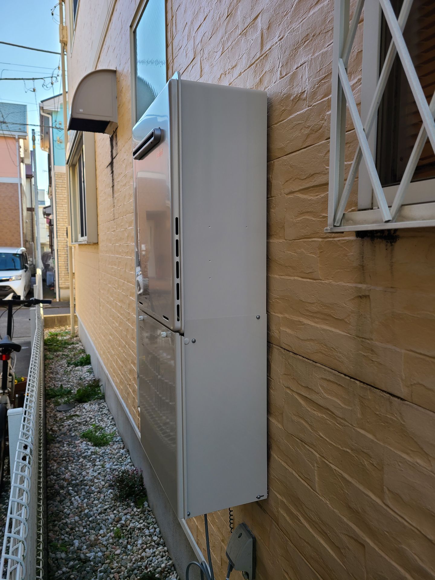 施工後 | 藤沢市周辺エリアのガス給湯器・電気温水器・エコキュート交換｜ 株式会社内藤商事