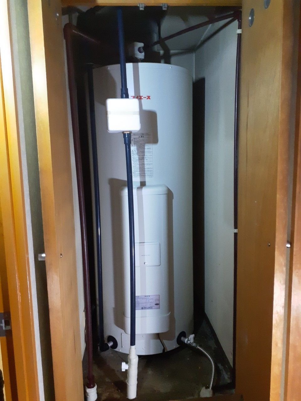 施工後 | 藤沢市周辺エリアのガス給湯器・電気温水器・エコキュート交換｜ 株式会社内藤商事