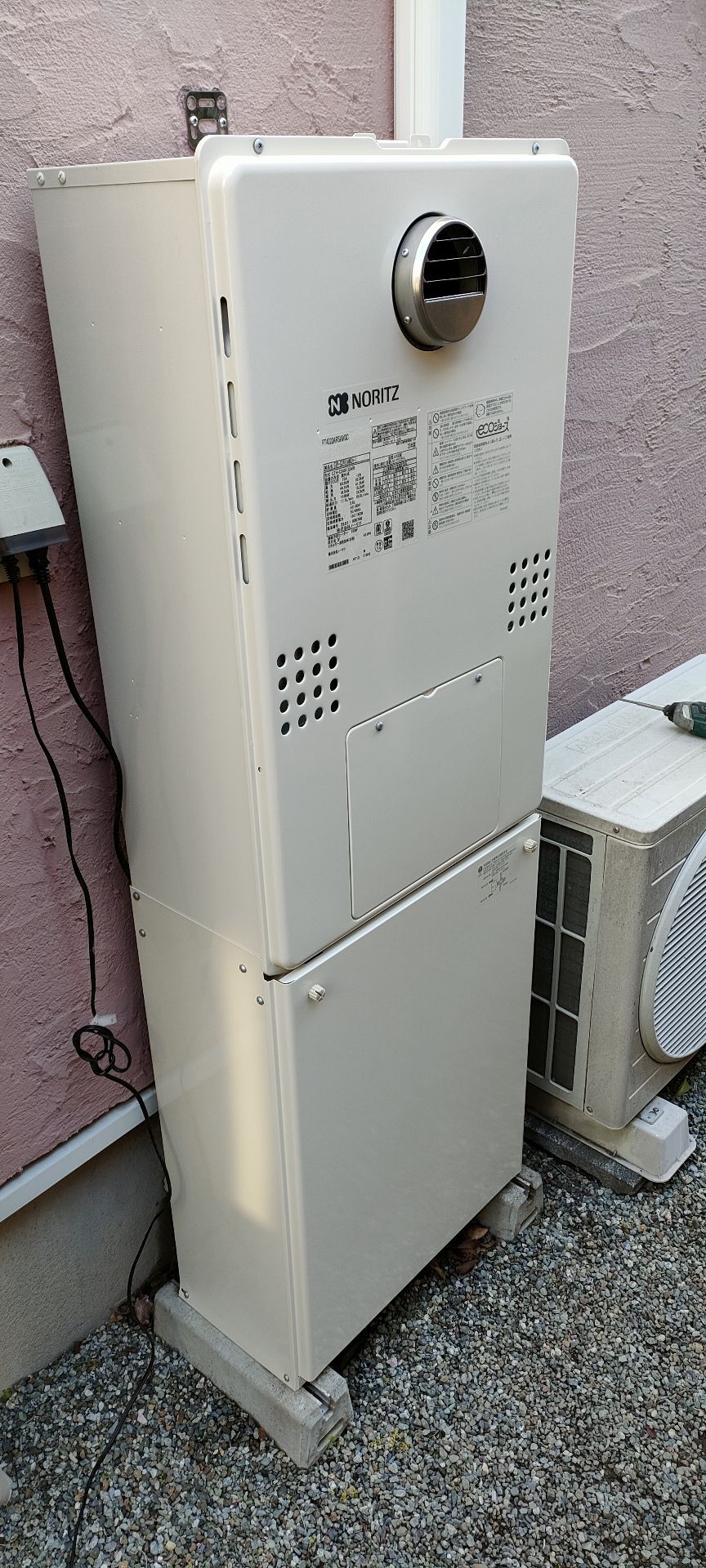 施工後 | 藤沢市周辺エリアのガス給湯器・電気温水器・エコキュート交換｜ 株式会社内藤商事