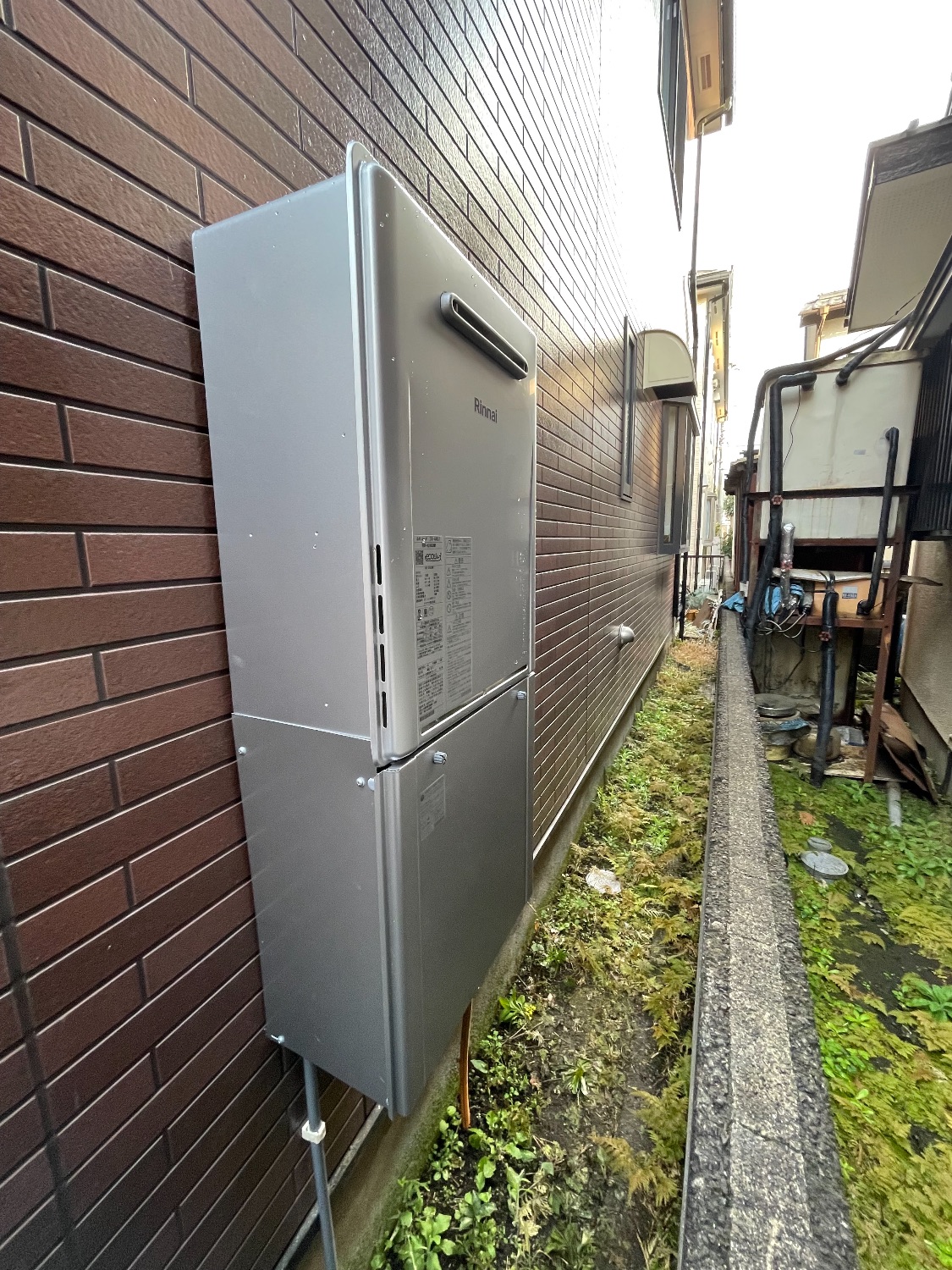 施工後 | 藤沢市周辺エリアのガス給湯器・電気温水器・エコキュート交換｜ 株式会社内藤商事