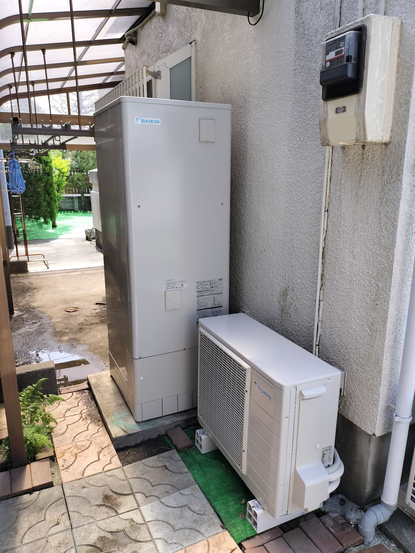 施工後 | 藤沢市周辺エリアのガス給湯器・電気温水器・エコキュート交換｜ 株式会社内藤商事