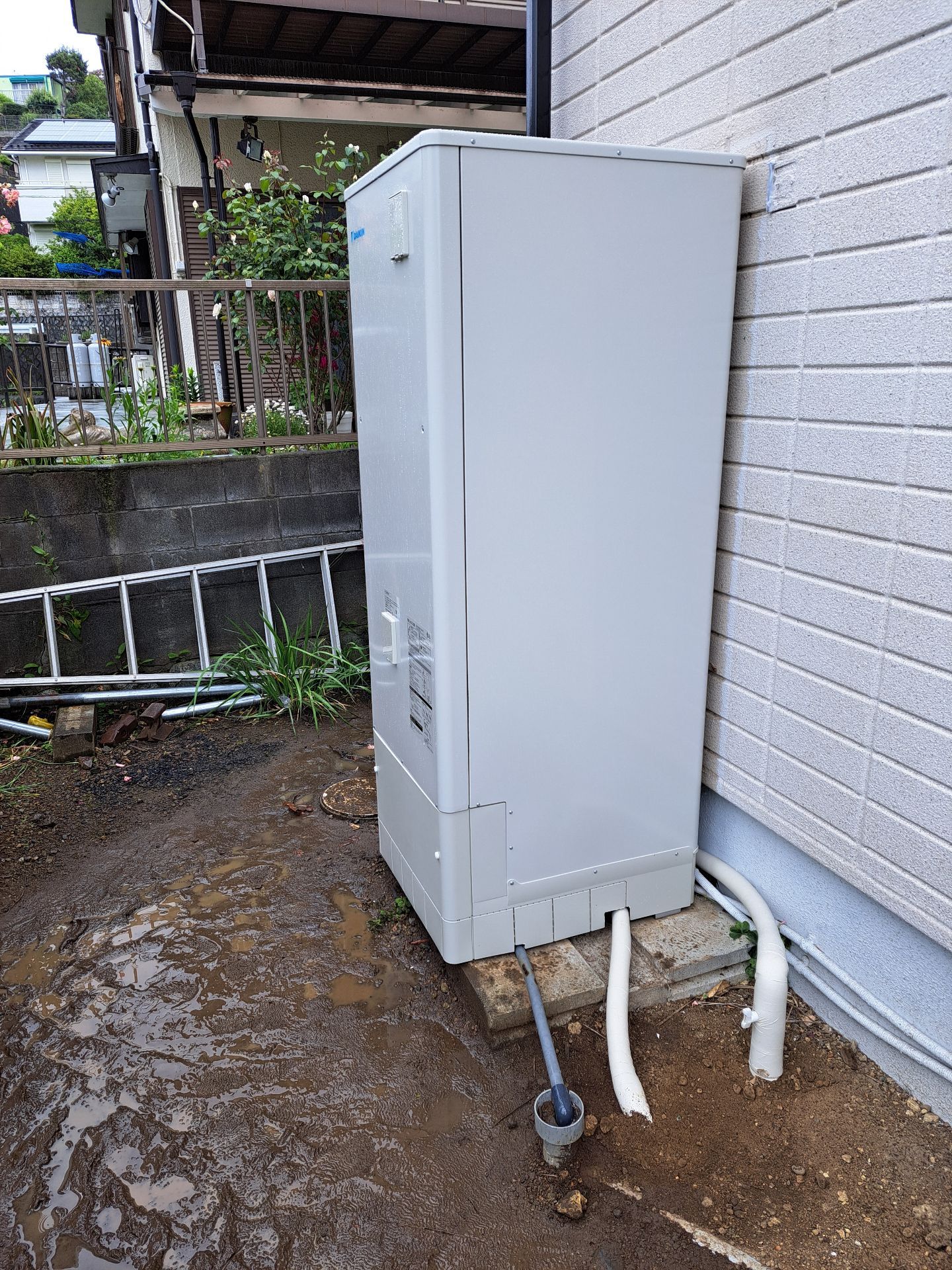 施工後 | 藤沢市周辺エリアのガス給湯器・電気温水器・エコキュート交換｜ 株式会社内藤商事