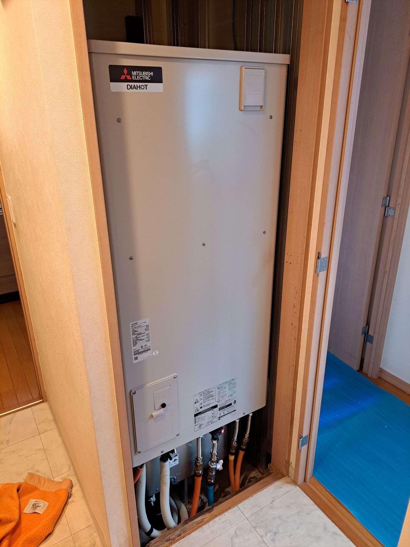 施工後 | 藤沢市周辺エリアのガス給湯器・電気温水器・エコキュート交換｜ 株式会社内藤商事