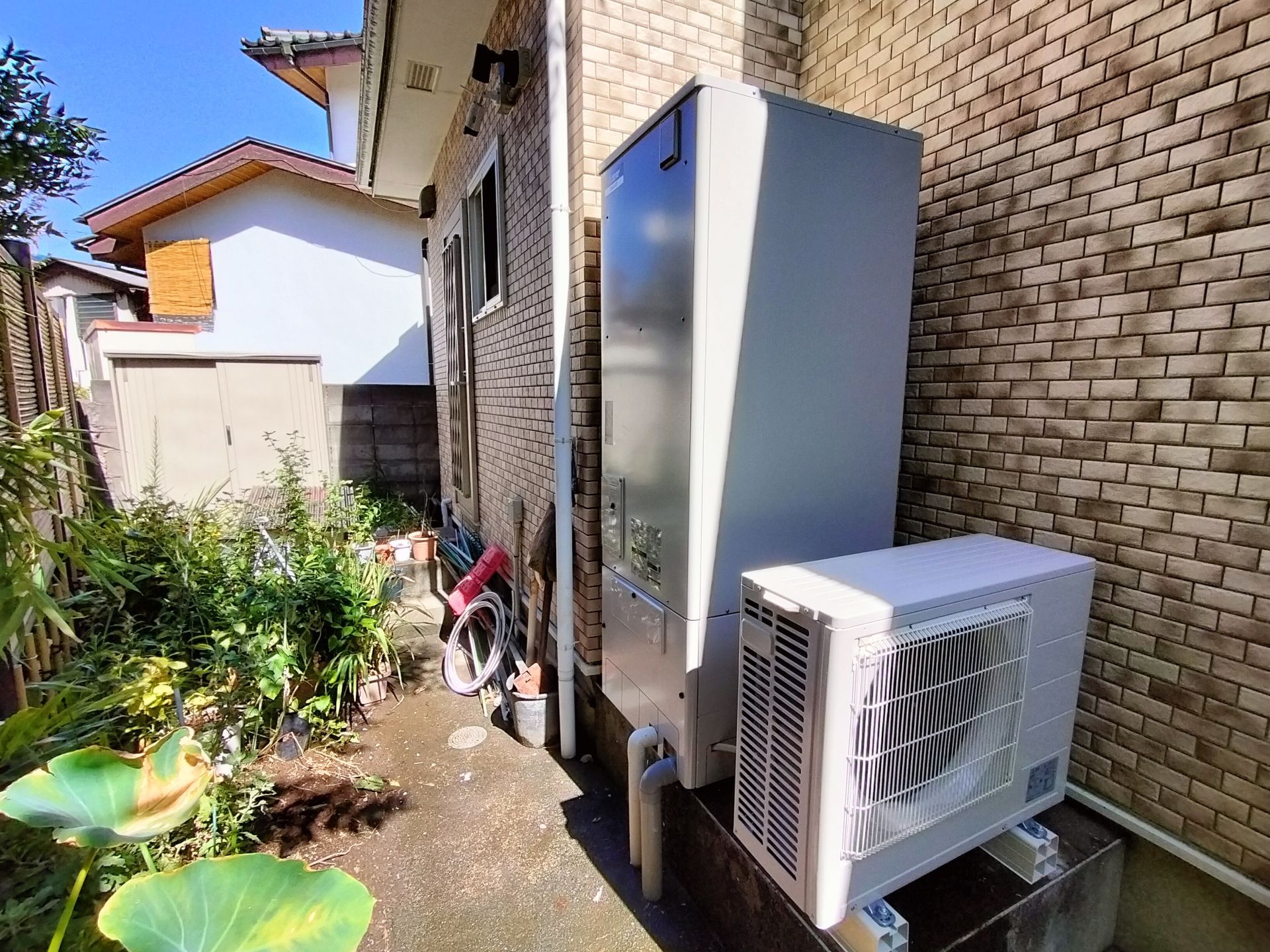 施工後 | 藤沢市周辺エリアのガス給湯器・電気温水器・エコキュート交換｜ 株式会社内藤商事