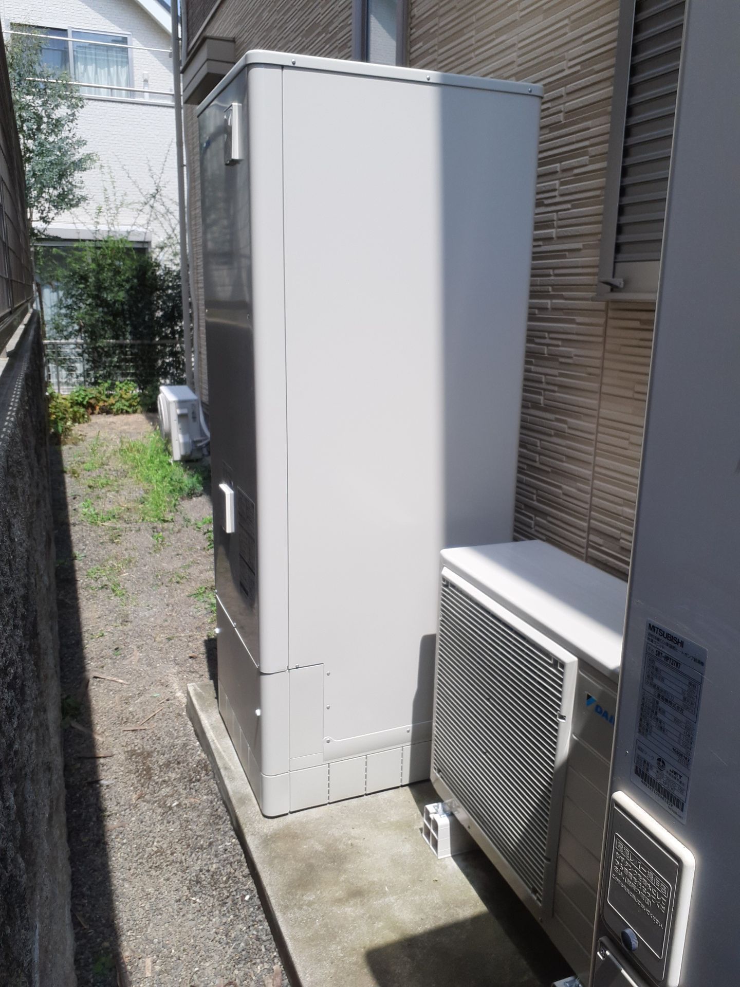 施工後 | 藤沢市周辺エリアのガス給湯器・電気温水器・エコキュート交換｜ 株式会社内藤商事