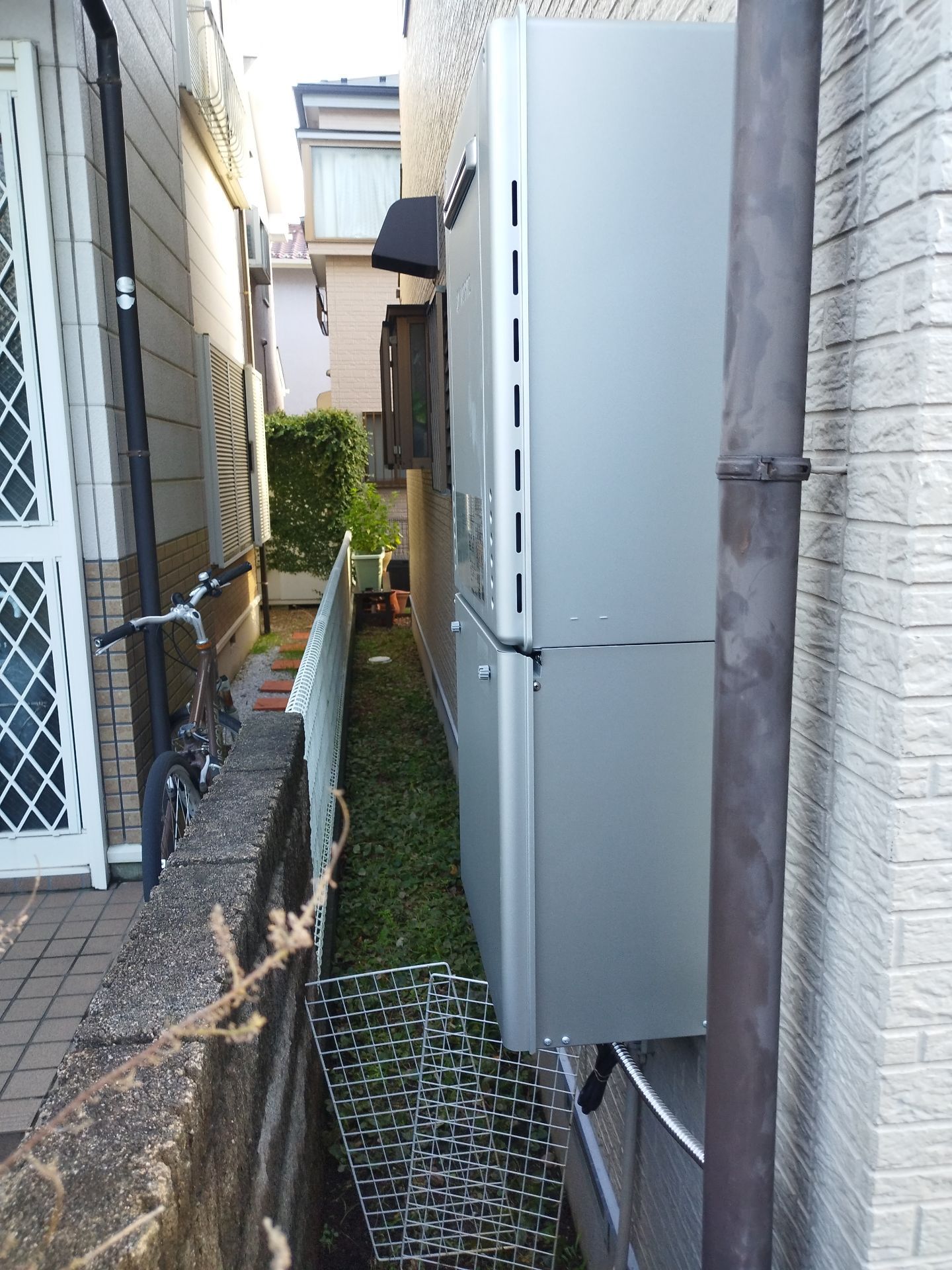 施工後 | 藤沢市周辺エリアのガス給湯器・電気温水器・エコキュート交換｜ 株式会社内藤商事