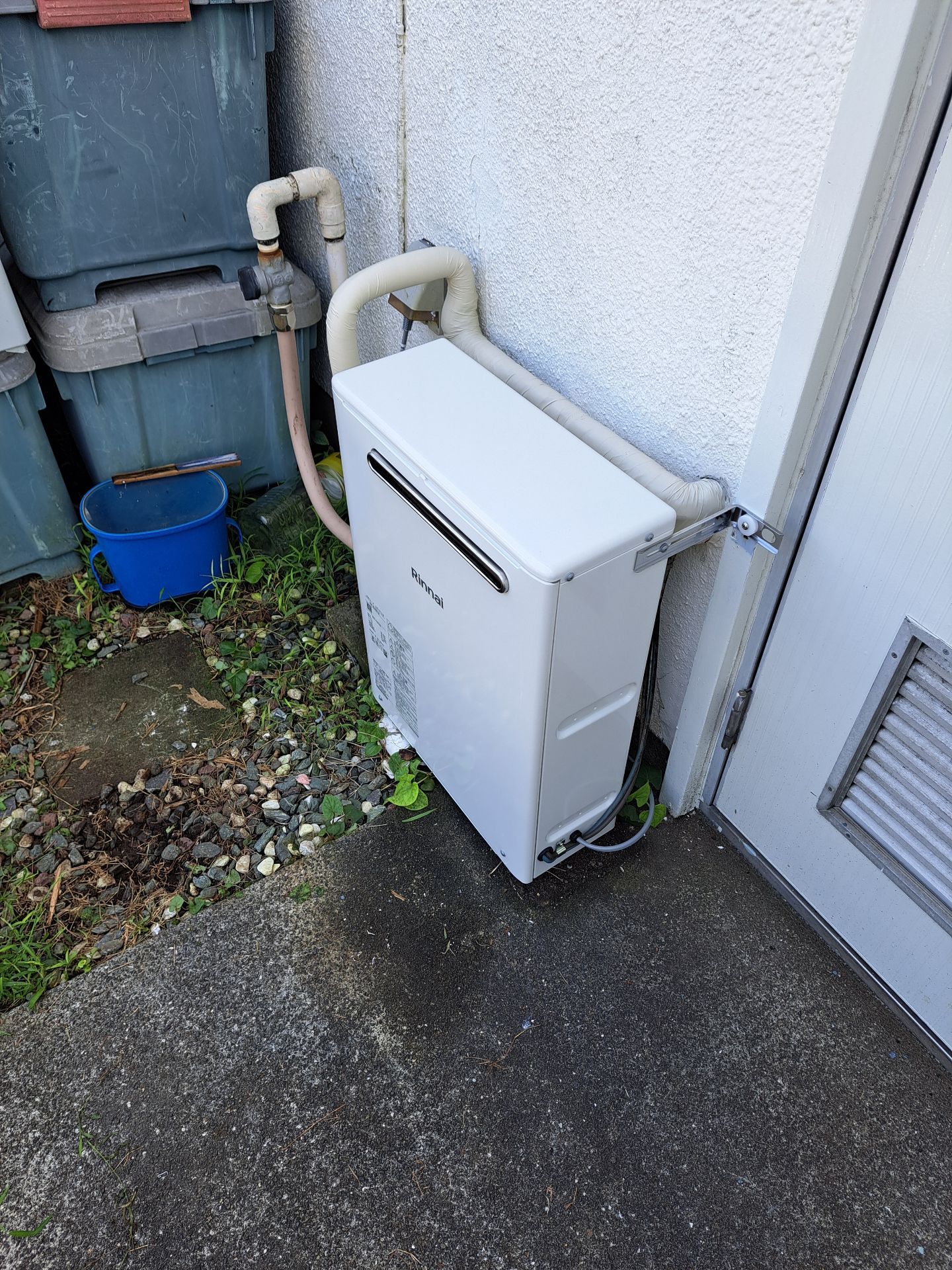 施工後 | 藤沢市周辺エリアのガス給湯器・電気温水器・エコキュート交換｜ 株式会社内藤商事