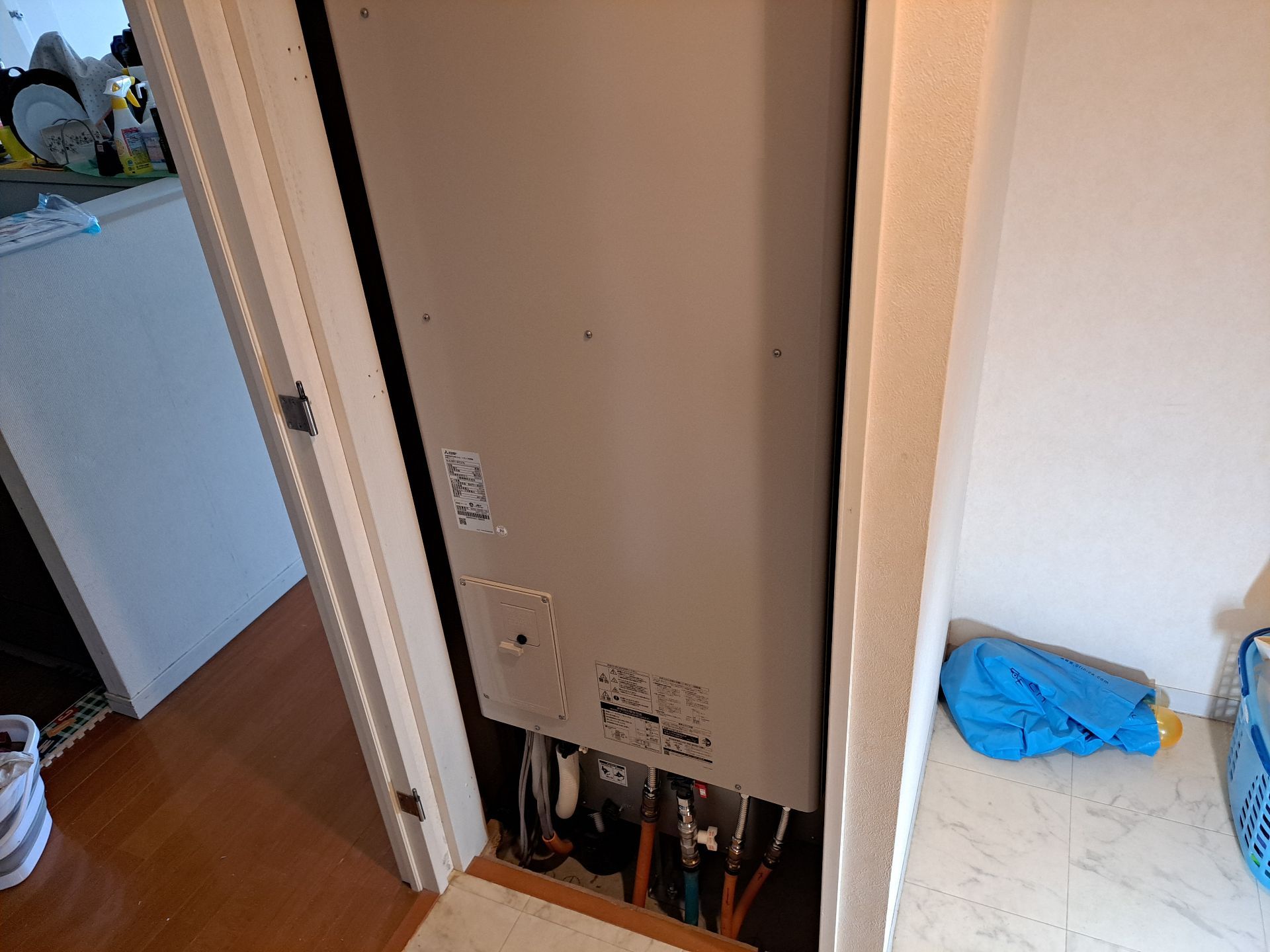 施工後 | 藤沢市周辺エリアのガス給湯器・電気温水器・エコキュート交換｜ 株式会社内藤商事