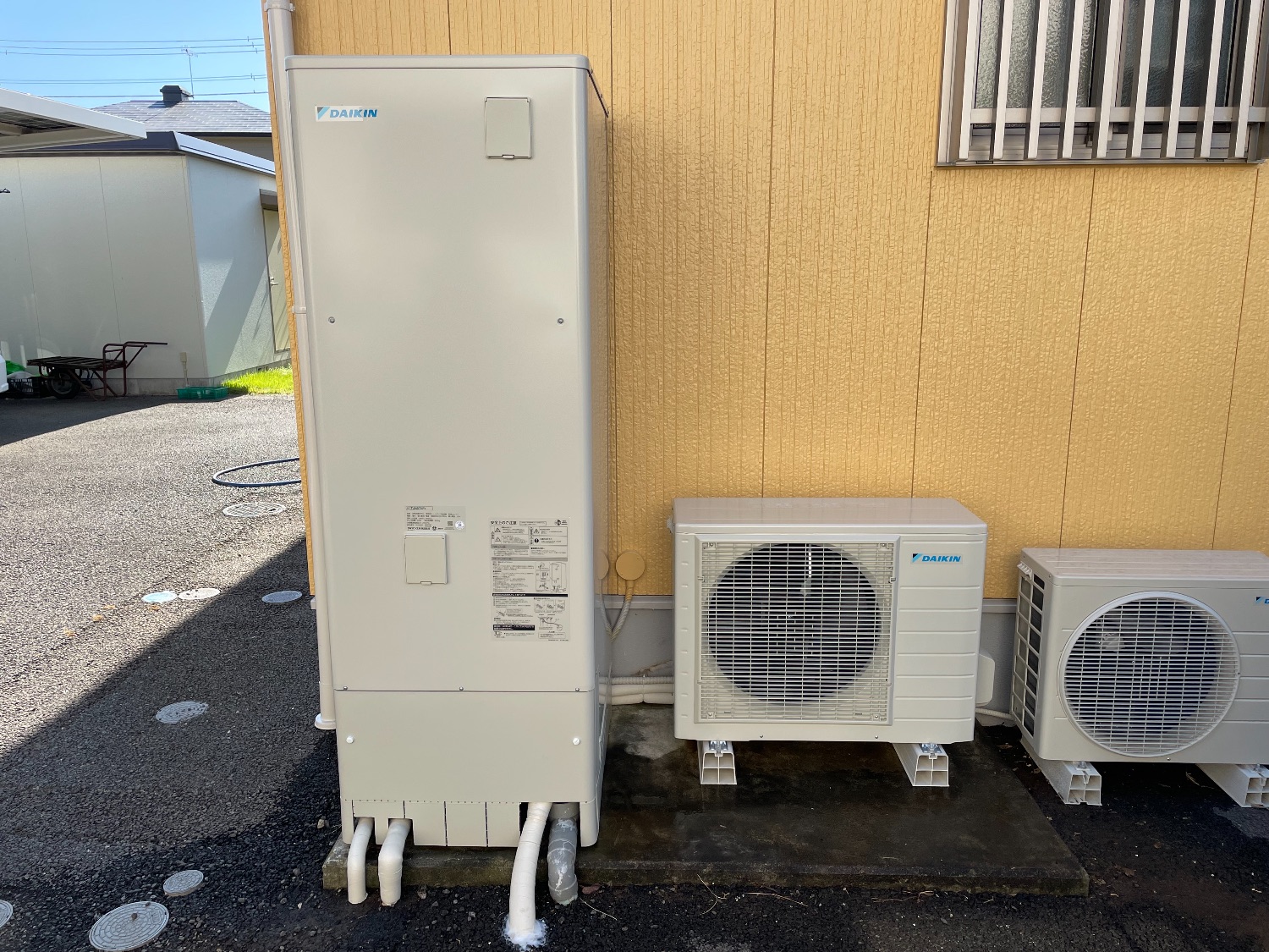 施工後 | 藤沢市周辺エリアのガス給湯器・電気温水器・エコキュート交換｜ 株式会社内藤商事