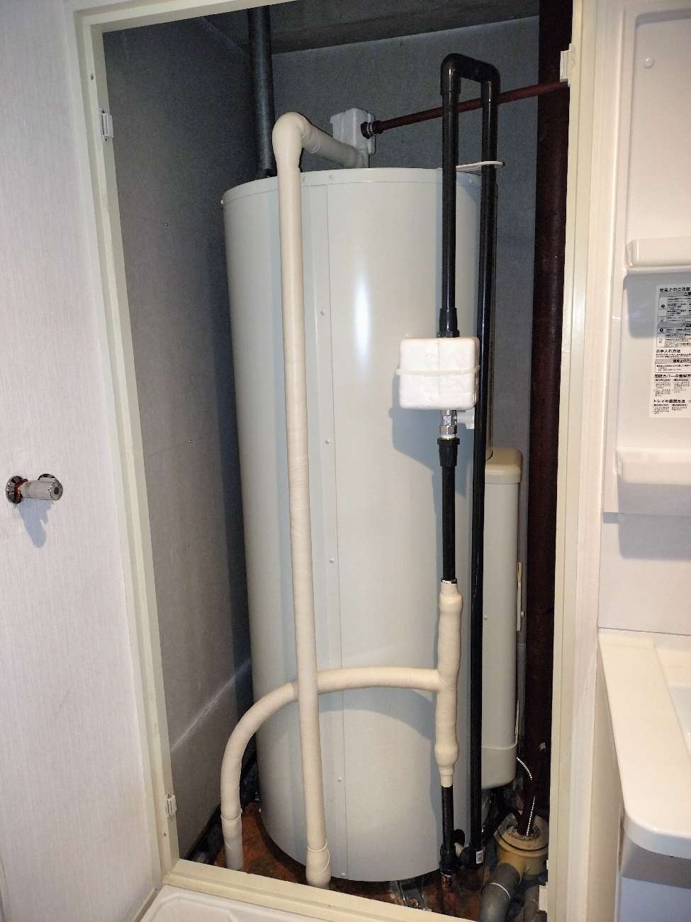 施工後 | 藤沢市周辺エリアのガス給湯器・電気温水器・エコキュート交換｜ 株式会社内藤商事