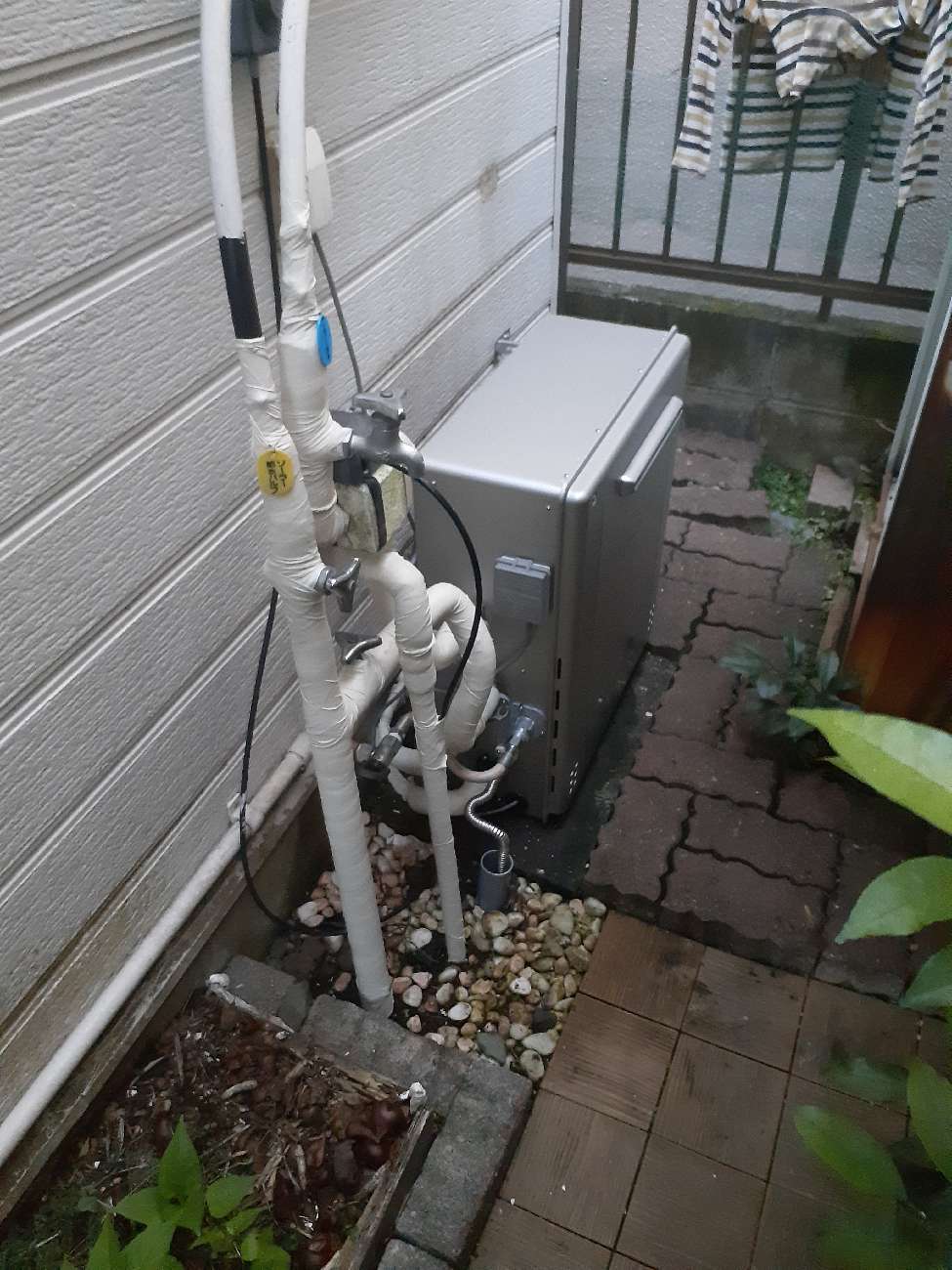 施工後 | 藤沢市周辺エリアのガス給湯器・電気温水器・エコキュート交換｜ 株式会社内藤商事