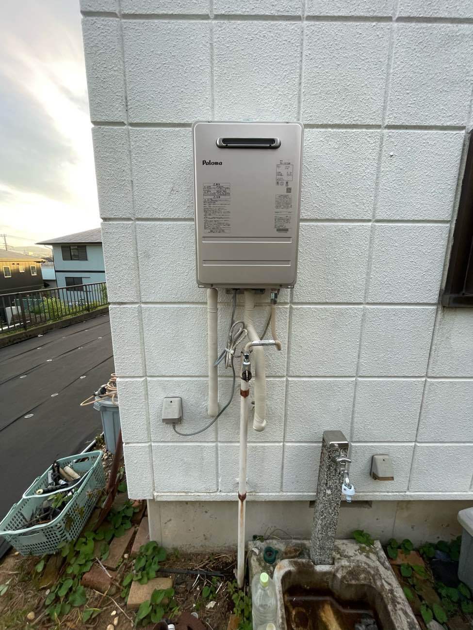 施工後 | 藤沢市周辺エリアのガス給湯器・電気温水器・エコキュート交換｜ 株式会社内藤商事