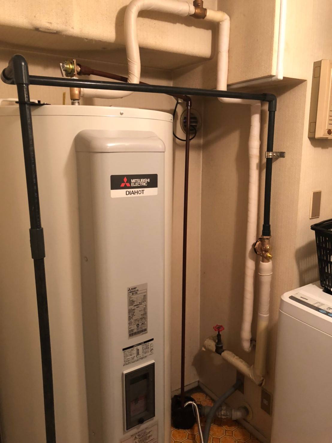 施工後 | 藤沢市周辺エリアのガス給湯器・電気温水器・エコキュート交換｜ 株式会社内藤商事