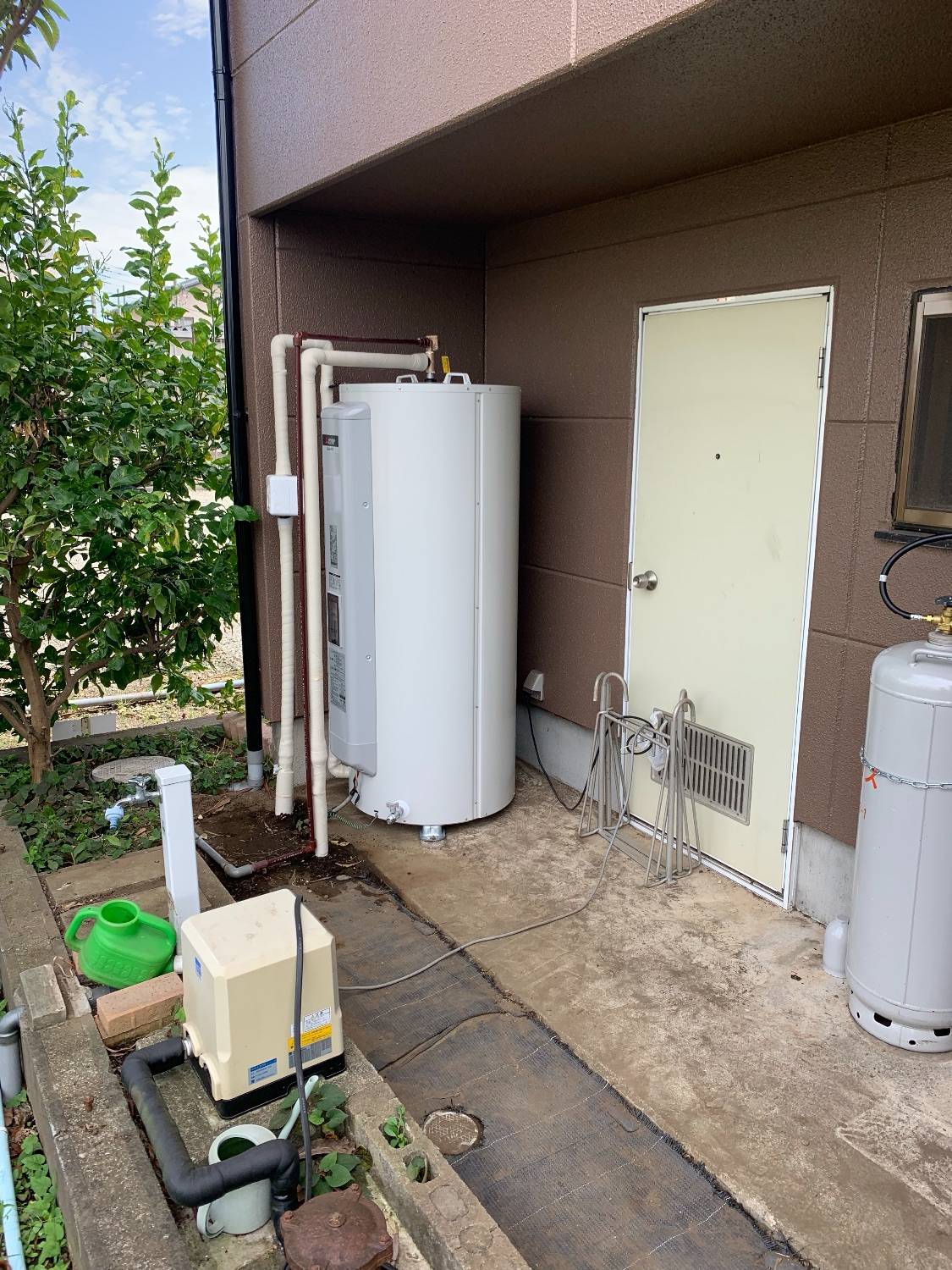 施工後 | 藤沢市周辺エリアのガス給湯器・電気温水器・エコキュート交換｜ 株式会社内藤商事