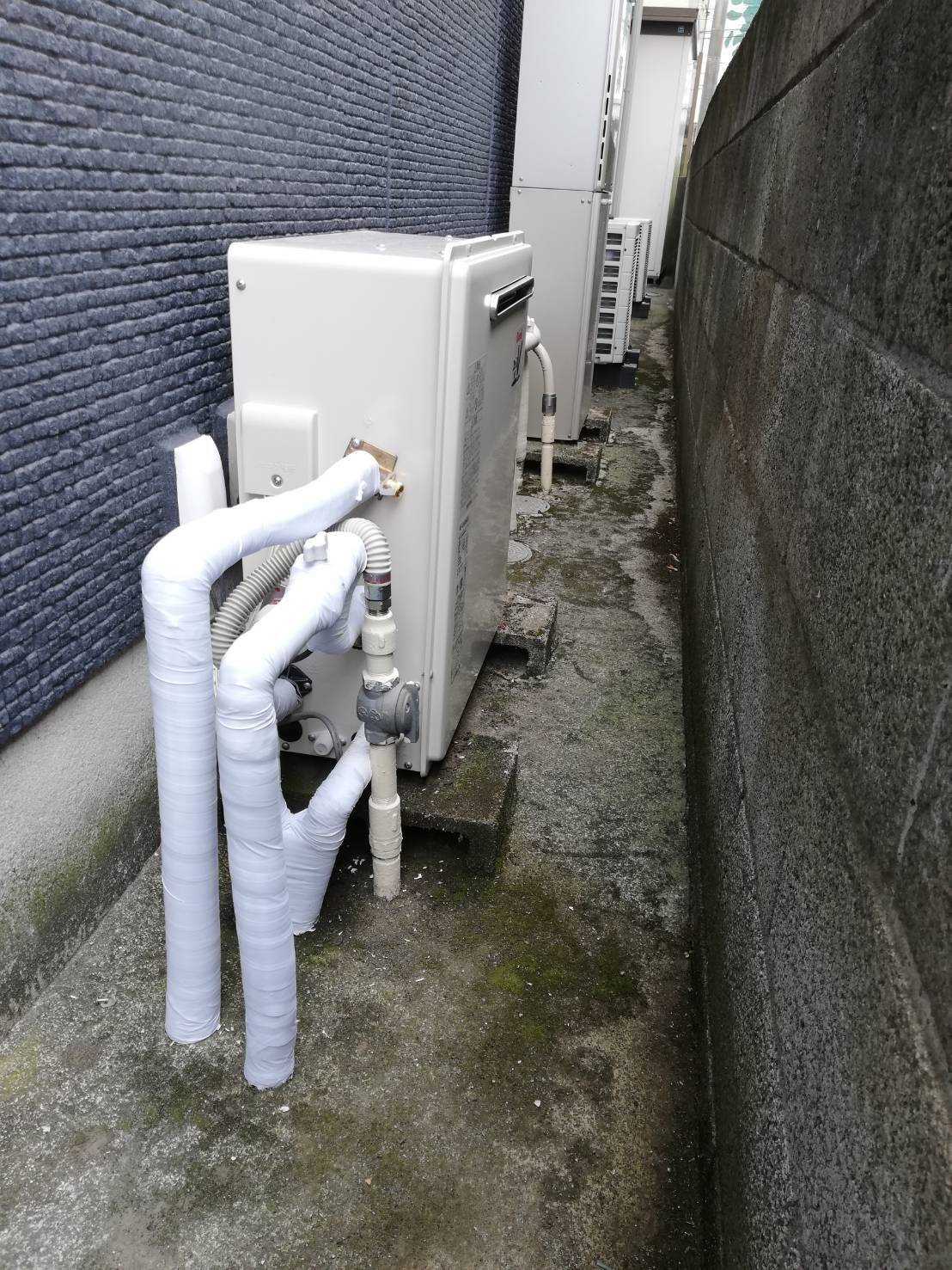 施工後 | 藤沢市周辺エリアのガス給湯器・電気温水器・エコキュート交換｜ 株式会社内藤商事