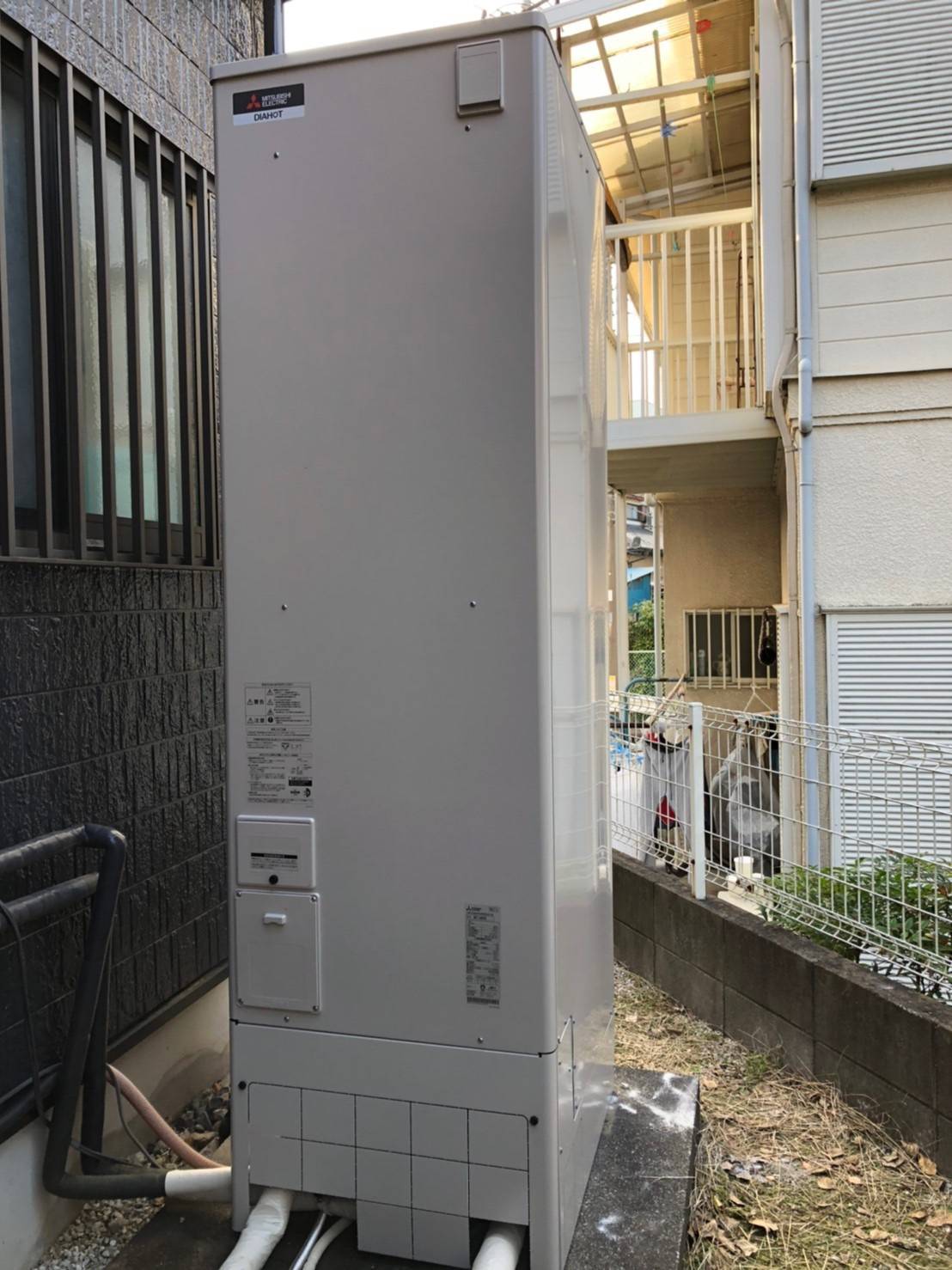 施工後 | 藤沢市周辺エリアのガス給湯器・電気温水器・エコキュート交換｜ 株式会社内藤商事