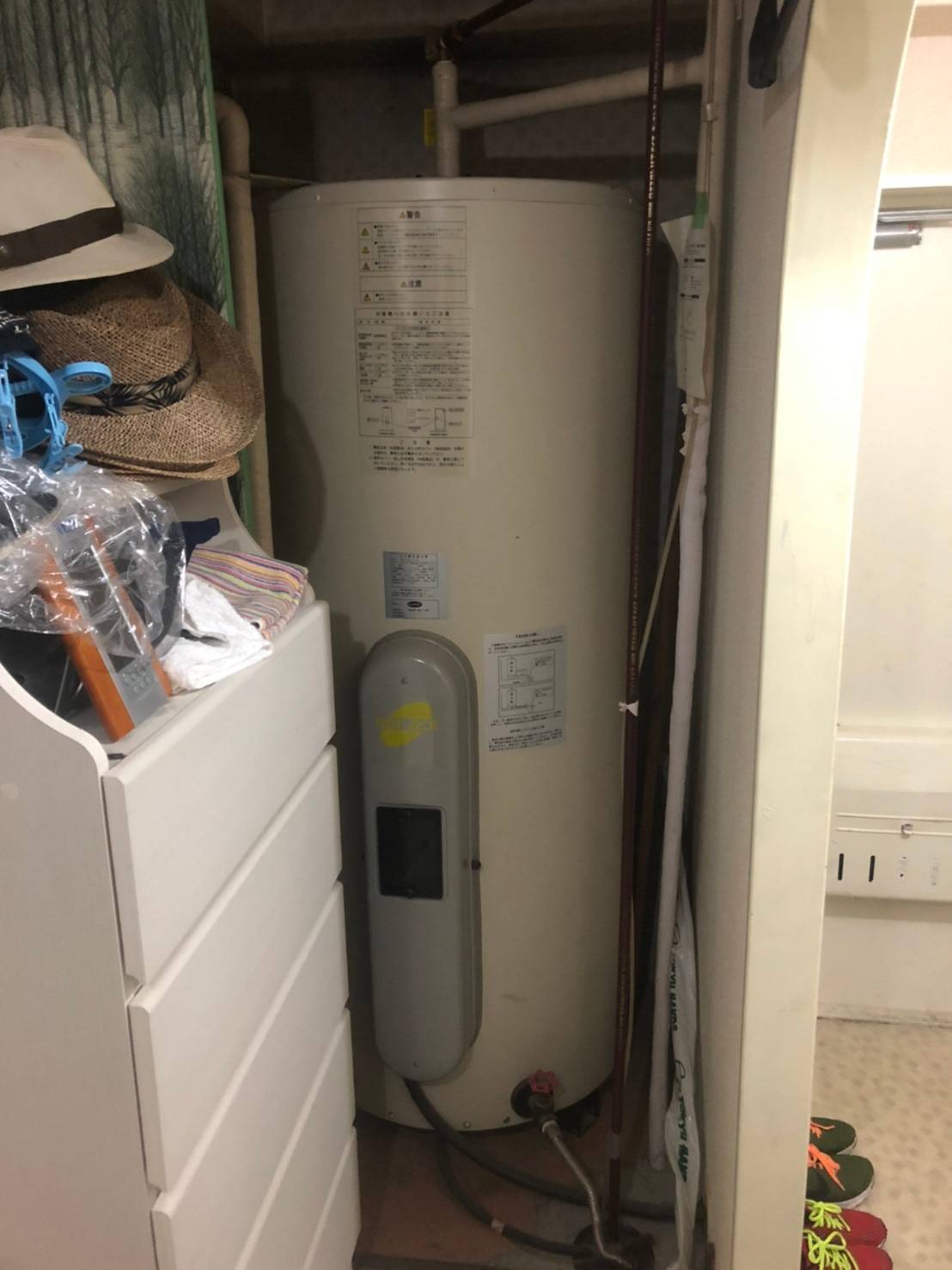 施工前 | 藤沢市周辺エリアのガス給湯器・電気温水器・エコキュート交換｜ 株式会社内藤商事