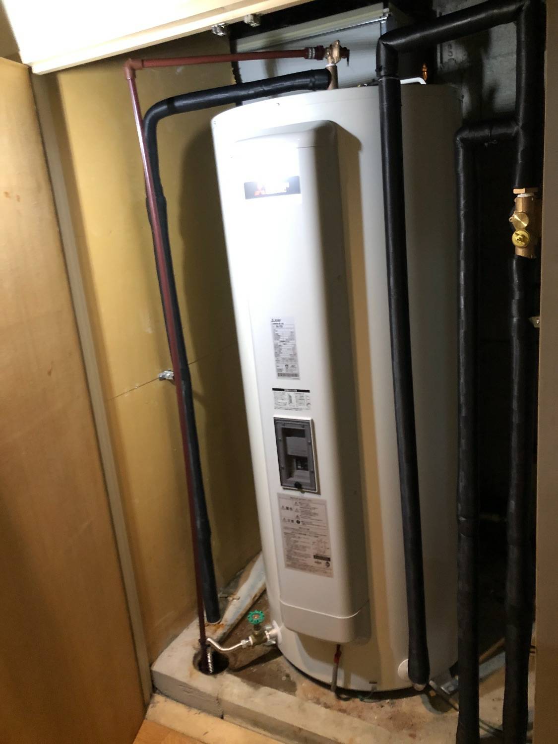 施工後 | 藤沢市周辺エリアのガス給湯器・電気温水器・エコキュート交換｜ 株式会社内藤商事