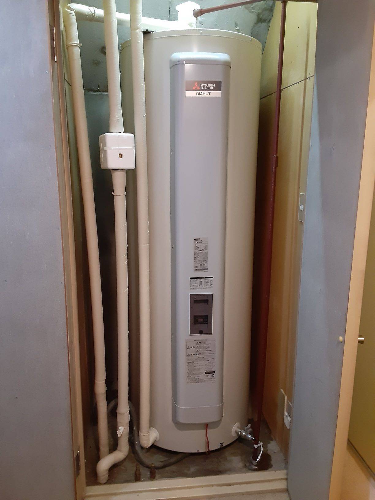 施工後 | 藤沢市周辺エリアのガス給湯器・電気温水器・エコキュート交換｜ 株式会社内藤商事