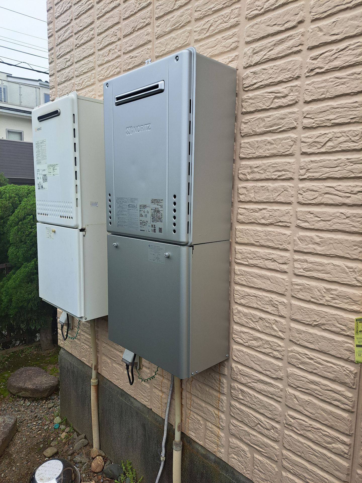 施工後 | 藤沢市周辺エリアのガス給湯器・電気温水器・エコキュート交換｜ 株式会社内藤商事